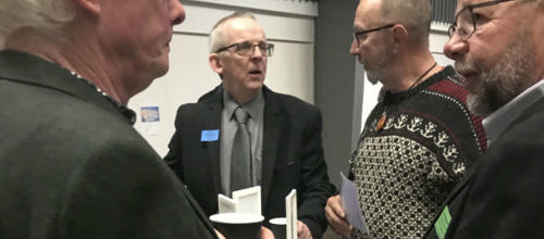 Situationsfoto fra Borgermøde i Nationalpark Skjern Å-regi Skjern den 6. marts 2019. Foto Merete Jensen